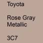 Preview: Toyota, Rose Gray Metallic, 3C7.